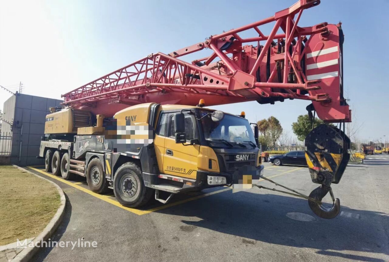 автокран Sany 100 ton mobile truck crane for sale