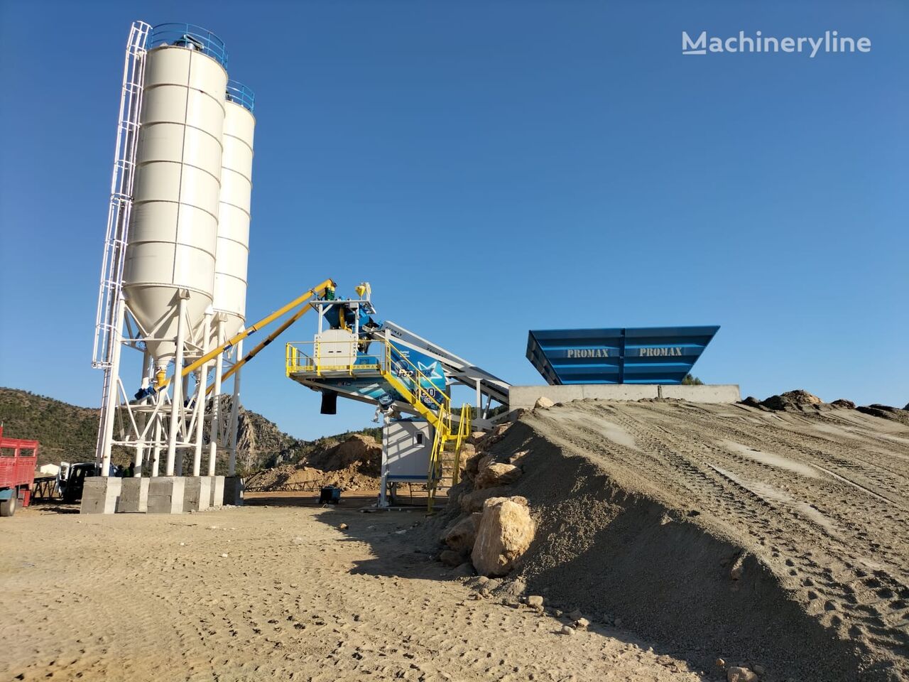 новый бетонный завод Promax Mobile Concrete Batching Plant M60-SNG (60m3/h)