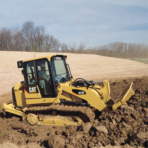 новый бульдозер Caterpillar 953D