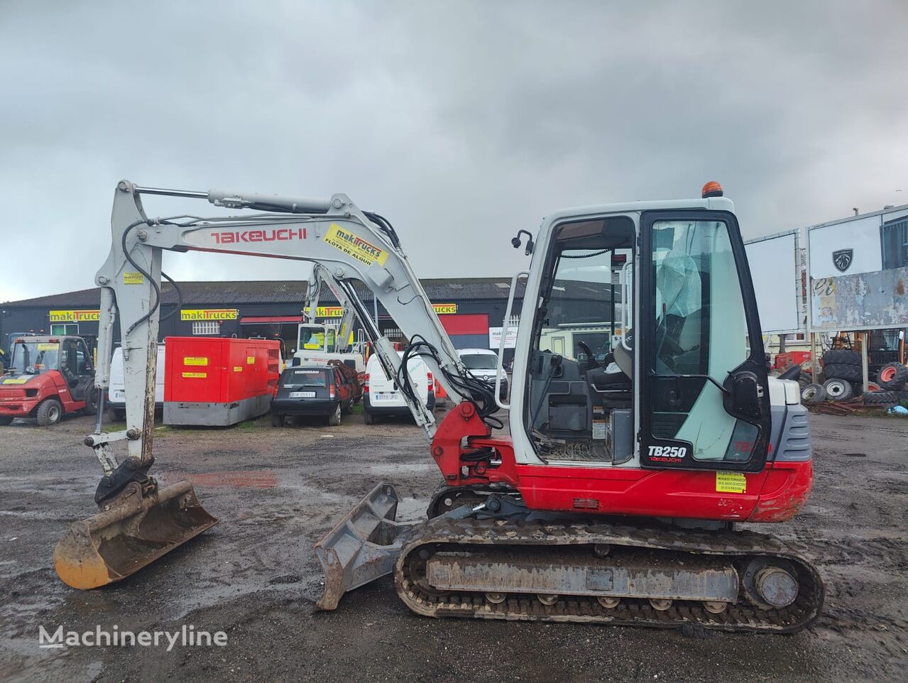 мини-экскаватор Takeuchi TB250