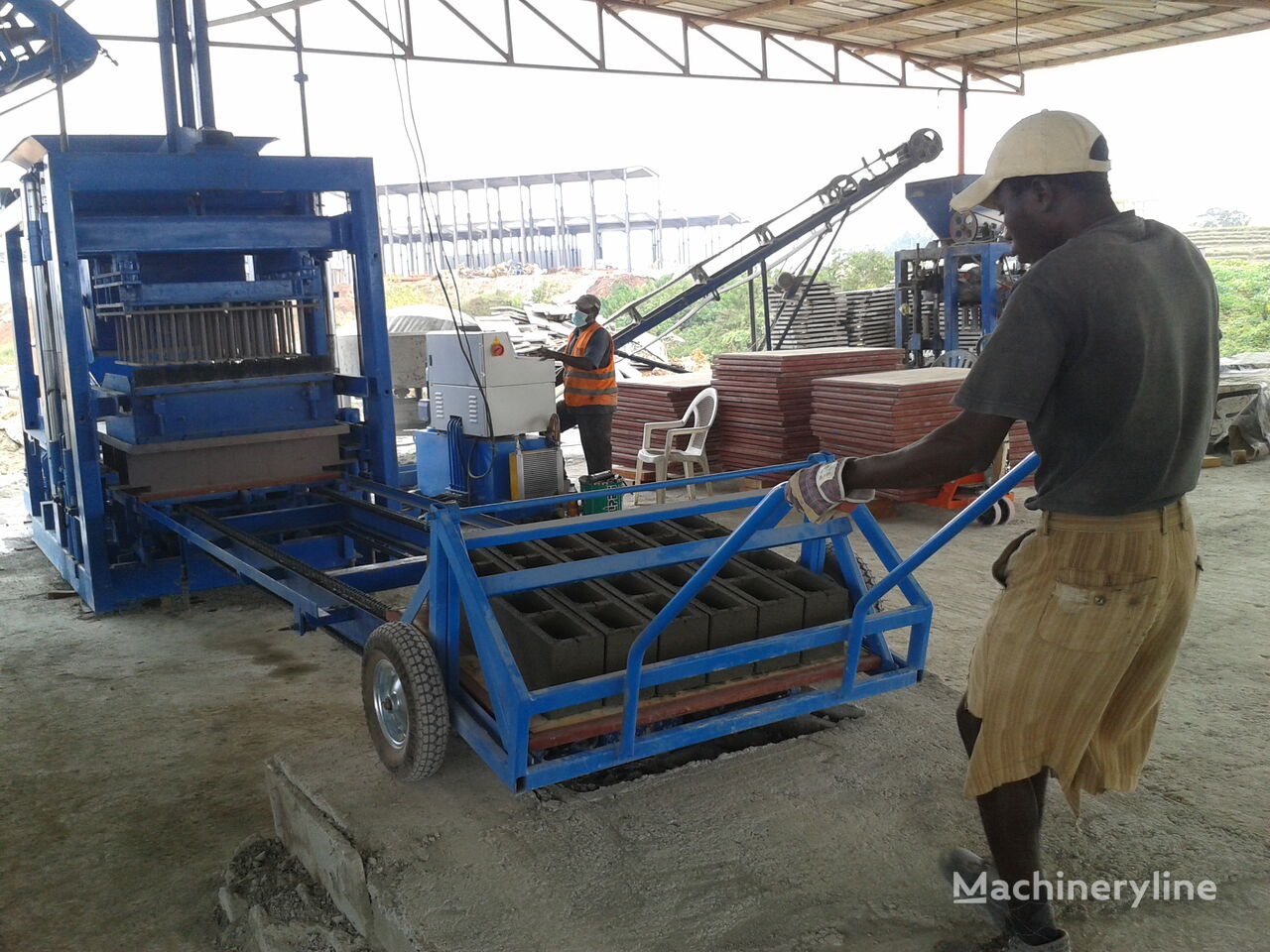 новое оборудование для производства бетонных блоков Conmach BlockKing-25MS Concrete Block Making Machine -12.000 units/shift